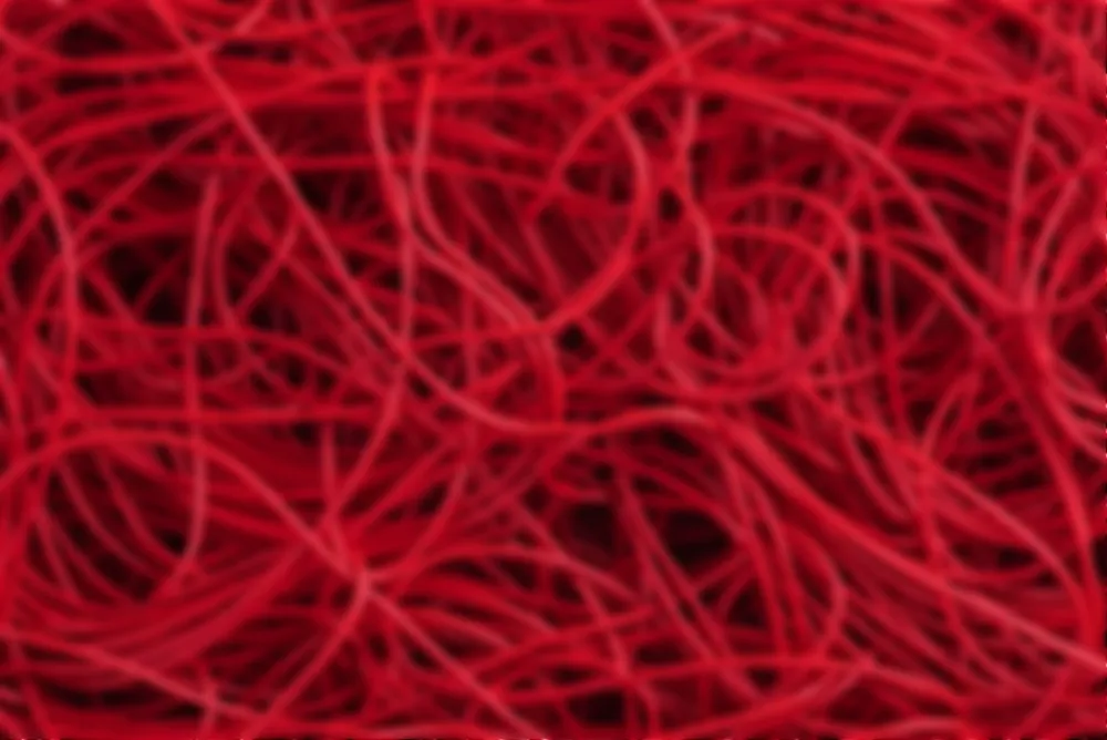 mixed red wires